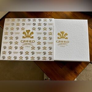 creed 10mL x3 men’s cologne set, aventus, silv. Mtn. H2O, grn Irish tweed